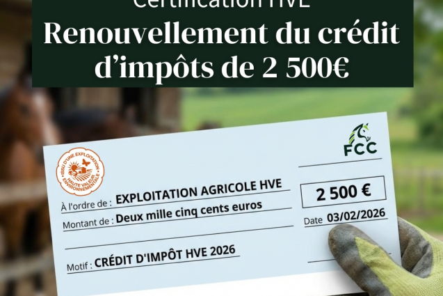 Renouvellement du crédit d'impôts HVE en 2026